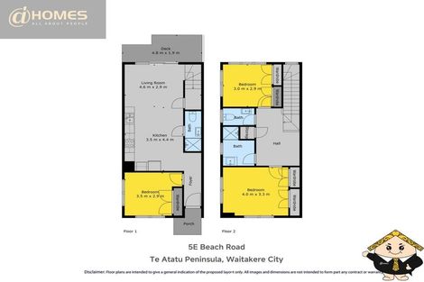 Photo of property in 5e Beach Road, Te Atatu Peninsula, Auckland, 0610