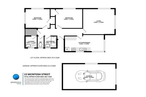 Photo of property in 13 Mcintosh Street, Chartwell, Hamilton, 3210