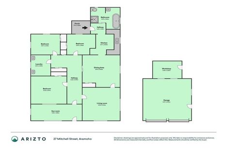 Photo of property in 27 Mitchell Street, Aramoho, Whanganui, 4500