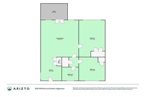 Photo of property in 2/43 Whitmore Street, Edgeware, Christchurch, 8013
