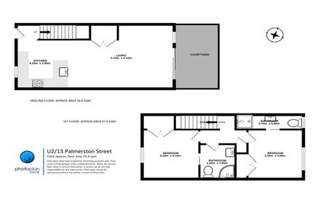 Photo of property in 13u2 Palmerston Street, Hamilton Central, Hamilton, 3204
