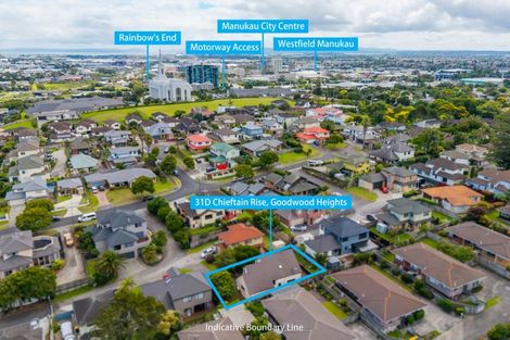 Photo of property in 31d Chieftain Rise, Goodwood Heights, Auckland, 2105