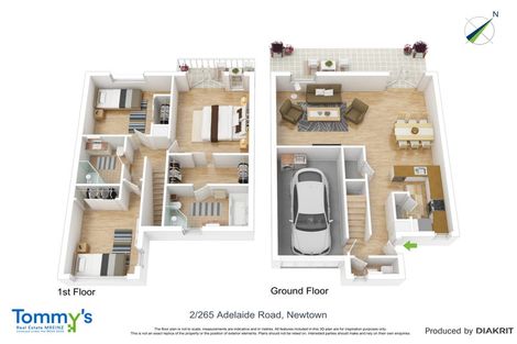 Photo of property in 2/265 Adelaide Road, Newtown, Wellington, 6021