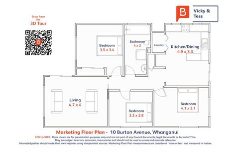 Photo of property in 10 Burton Avenue, Whanganui East, Whanganui, 4500