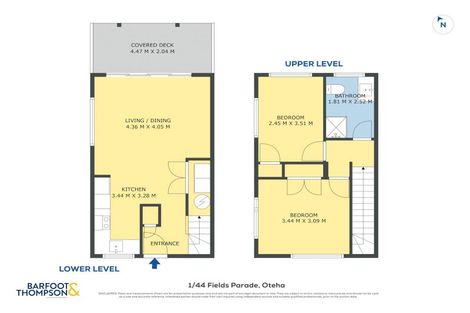 Photo of property in 1/44 Fields Parade, Oteha, Auckland, 0632