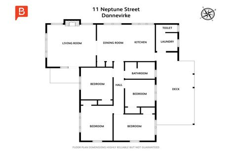 Photo of property in 11 Neptune Street, Dannevirke, 4930