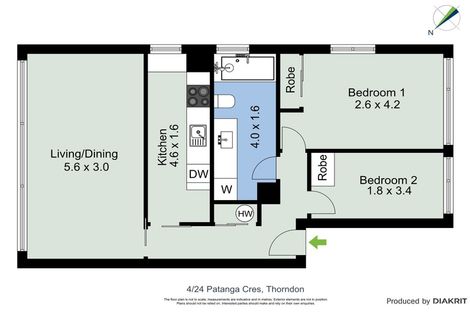 Photo of property in 24u4 Patanga Crescent, Thorndon, Wellington, 6011