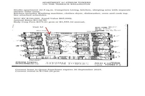 Photo of property in Atrium Towers, 4j/154 The Terrace, Wellington Central, Wellington, 6011