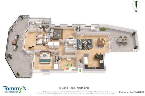 Photo of property in 6 Bank Road, Northland, Wellington, 6012