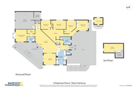 Photo of property in 4 Raphael Place, West Harbour, Auckland, 0618