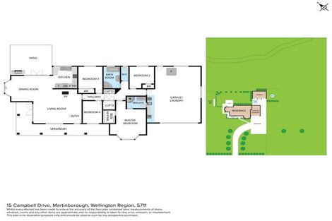 Photo of property in 15 Campbell Drive, Martinborough, 5711