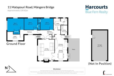 Photo of property in 11 Matapouri Road, Mangere Bridge, Auckland, 2022