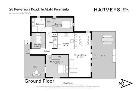 Photo of property in 28 Rewarewa Road, Te Atatu Peninsula, Auckland, 0610