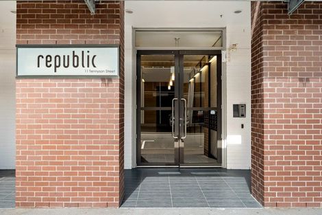 Photo of property in Republic Apartments, 5b/11 Tennyson Street, Te Aro, Wellington, 6011
