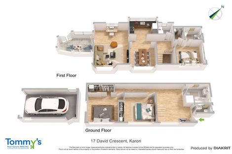 Photo of property in 17 David Crescent, Karori, Wellington, 6012