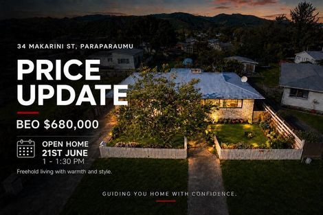 Photo of property in 34 Makarini Street, Paraparaumu, 5032