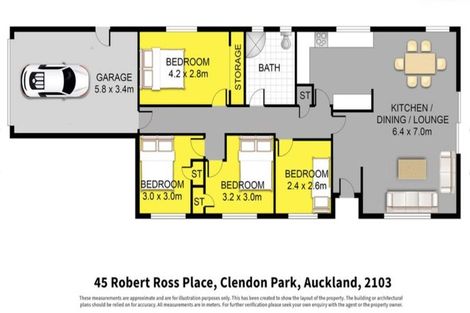 Photo of property in 45 Robert Ross Place, Clendon Park, Auckland, 2103