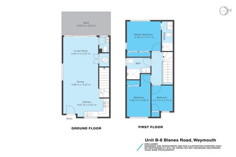 Photo of property in 2/9 Blanes Road, Weymouth, Auckland, 2103