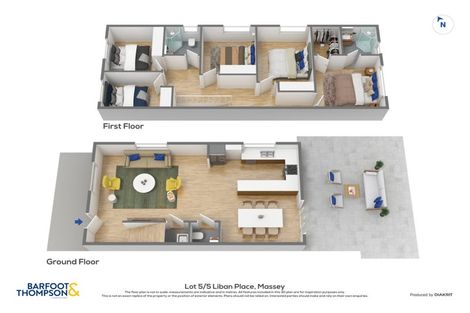 Photo of property in 7 Liban Place, Massey, Auckland, 0614