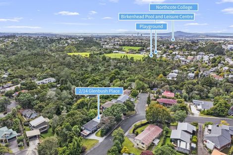 Photo of property in 2/14 Glenbush Place, Birkenhead, Auckland, 0626