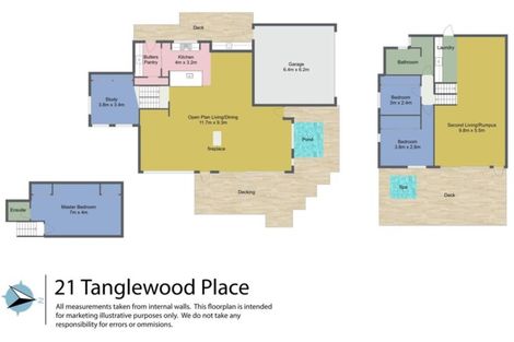 Photo of property in 21 Tanglewood Place, Cockle Bay, Auckland, 2014