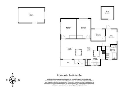 Photo of property in 63 Happy Valley Road, Owhiro Bay, Wellington, 6023