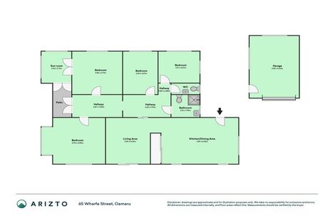 Photo of property in 65 Wharfe Street, South Hill, Oamaru, 9400
