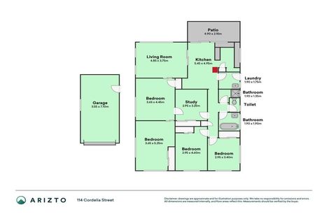 Photo of property in 114 Cordelia Street, Stratford, 4332