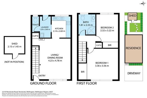 Photo of property in 2/210 Newlands Road, Newlands, Wellington, 6037