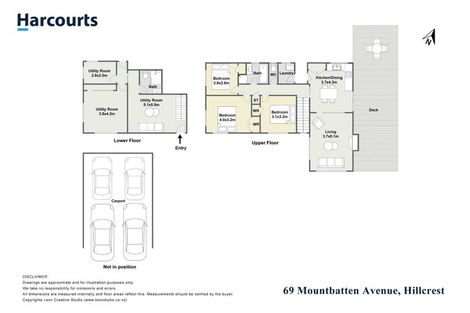 Photo of property in 2/69 Mountbatten Avenue, Hillcrest, Auckland, 0627