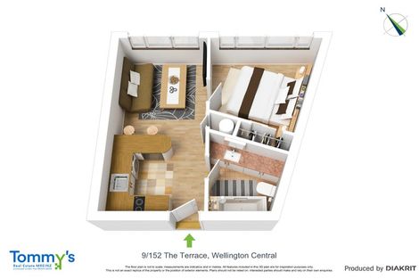 Photo of property in Hume House, 152u9 The Terrace, Wellington Central, Wellington, 6011