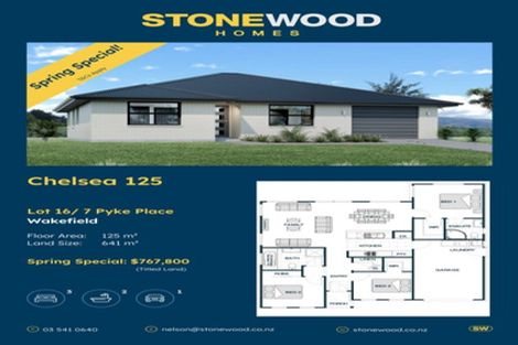 Photo of property in 7 Pyke Place, Wakefield, 7025