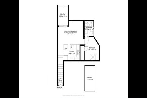 Photo of property in Metro Apartments, 18/220 Thorndon Quay, Pipitea, Wellington, 6011