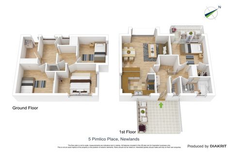 Photo of property in 5 Pimlico Place, Newlands, Wellington, 6037