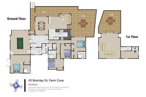 Photo of property in 43 Bramley Drive, Farm Cove, Auckland, 2012