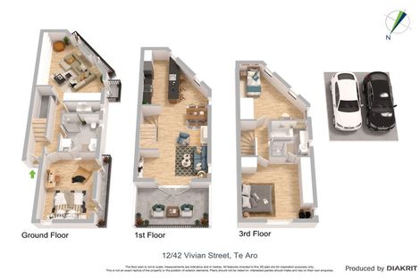 Photo of property in Palazzo, 12/42u Vivian Street, Te Aro, Wellington, 6011