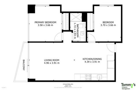 Photo of property in Victoria Lane Apartments, 808/161 Victoria Street, Te Aro, Wellington, 6011