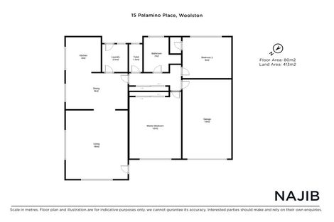 Photo of property in 15 Palamino Place, Woolston, Christchurch, 8023