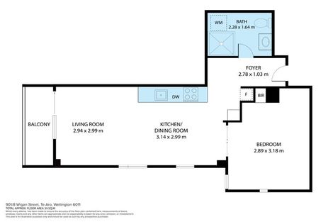 Photo of property in 901/8u Wigan Street, Te Aro, Wellington, 6011