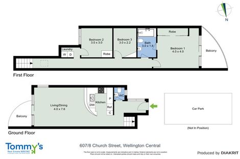 Photo of property in Sirocco Apartments, 607/8u Church Street, Wellington Central, Wellington, 6011