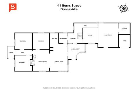 Photo of property in 41 Burns Street, Dannevirke, 4930