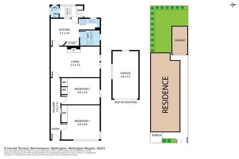 Photo of property in 5 Herald Terrace, Berhampore, Wellington, 6023