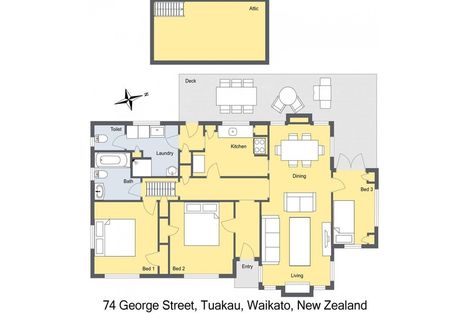 Photo of property in 74 George Street, Tuakau, 2121