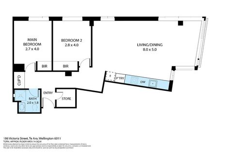 Photo of property in Vsp South, 306/168u Victoria Street, Te Aro, Wellington, 6011