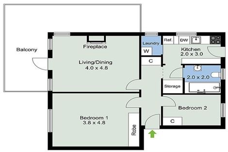 Photo of property in 40u4 Buller Street, Te Aro, Wellington, 6011