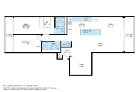 Photo of property in Clyde Quay Wharf, 7u1b Clyde Quay Wharf, Te Aro, Wellington, 6011