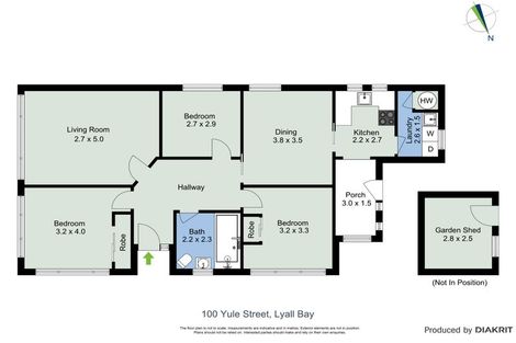 Photo of property in 100 Yule Street, Lyall Bay, Wellington, 6022