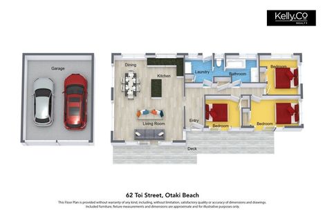 Photo of property in 62 Toi Street, Otaki Beach, Otaki, 5512