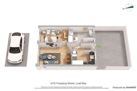 Photo of property in 4/72 Freyberg Street, Lyall Bay, Wellington, 6022