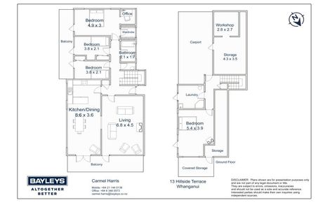 Photo of property in 13 Hillside Terrace, Saint Johns Hill, Whanganui, 4500